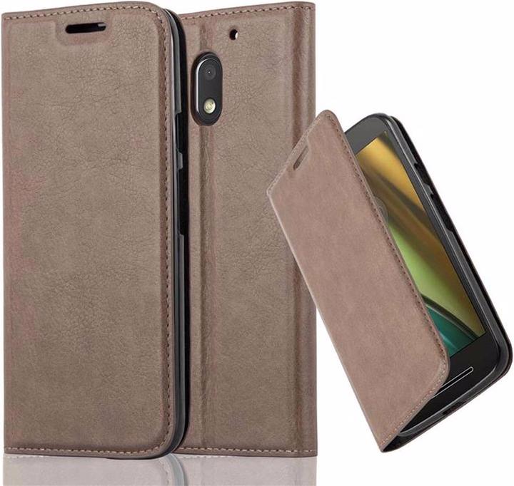 Productafbeelding Cadorabo Boek Onzichtbare Magneethoes (Motorola Moto E3)
