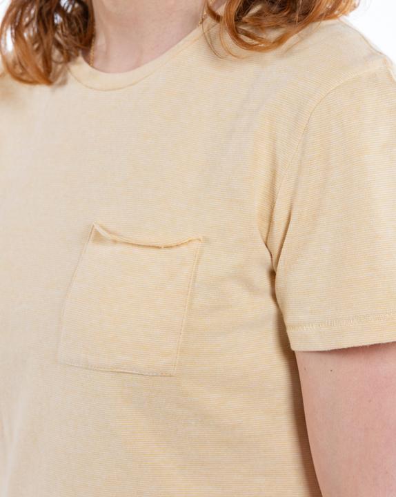 Actual product image Whatever Man Logo Stripe T-Shirt (S)
