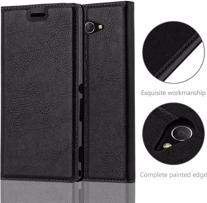 Productafbeelding Cadorabo Boek Onzichtbare Magneethoes (Xperia M2 Aqua)