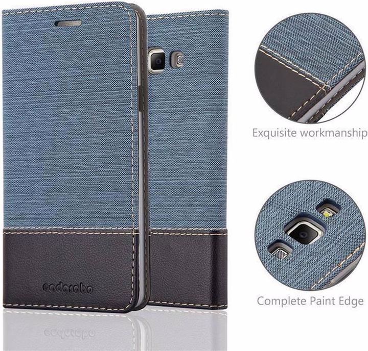 Actual product image Cadorabo Book Jeans Optics Cover (Samsung Galaxy A7)