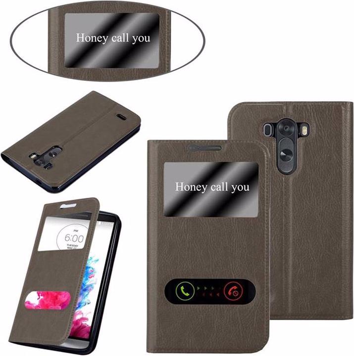 Productafbeelding Cadorabo Boek met Uitzicht Dubbele Raambedekking (LG G3)
