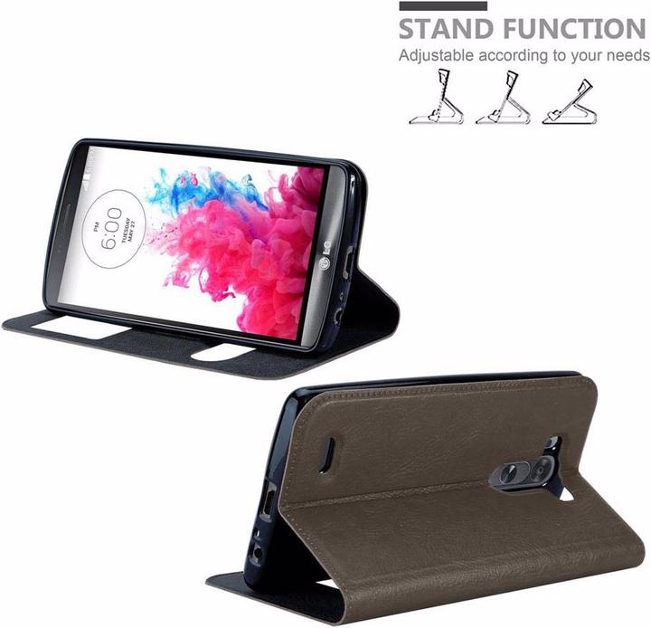 Productafbeelding Cadorabo Boek met Uitzicht Dubbele Raambedekking (LG G3)