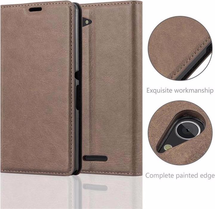 Image du produit Cadorabo Book Couverture magnétique invisible (Sony Xperia E3)