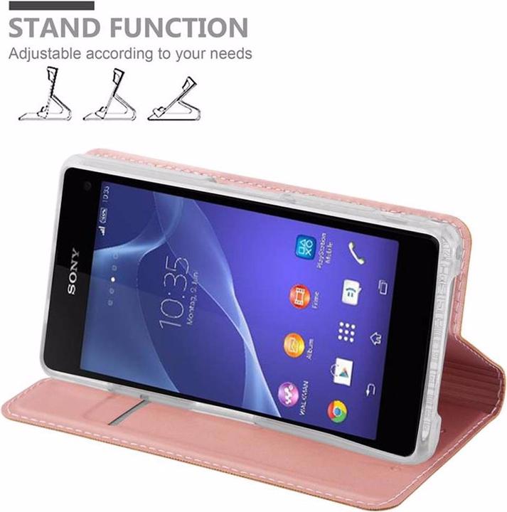 Image du produit Cadorabo Book Classy Style Cover (Sony Xperia Z1 Compact)