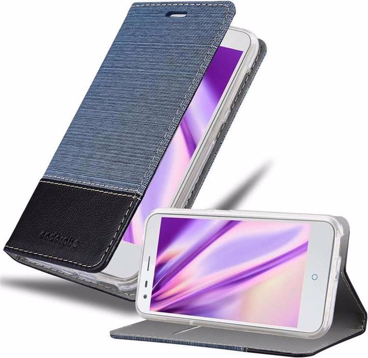 Actual product image Cadorabo Book Jeans Optics Cover (ZTE Blade S6)