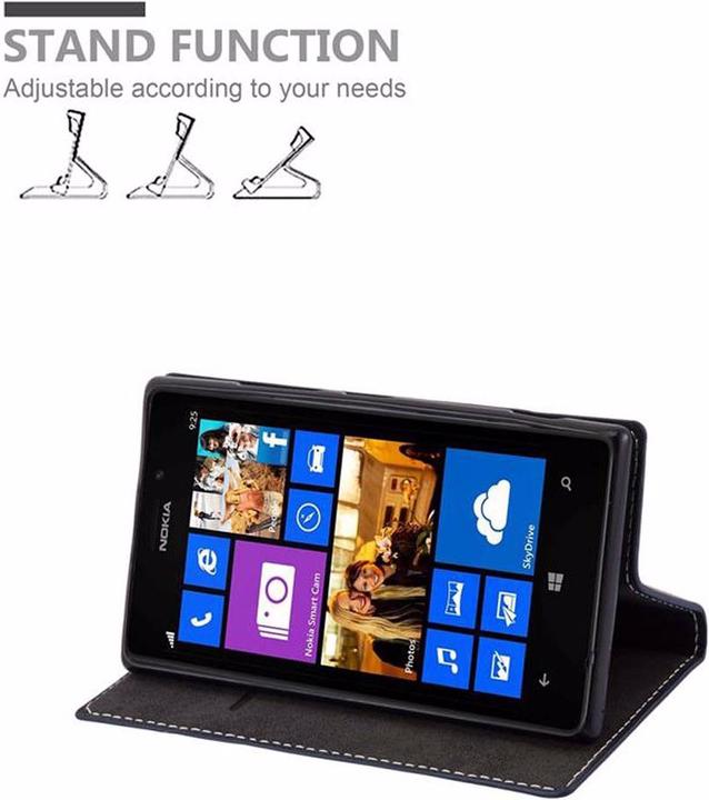 Productafbeelding Cadorabo Boek X Portemonnee Hoesje (Nokia Lumia 925)