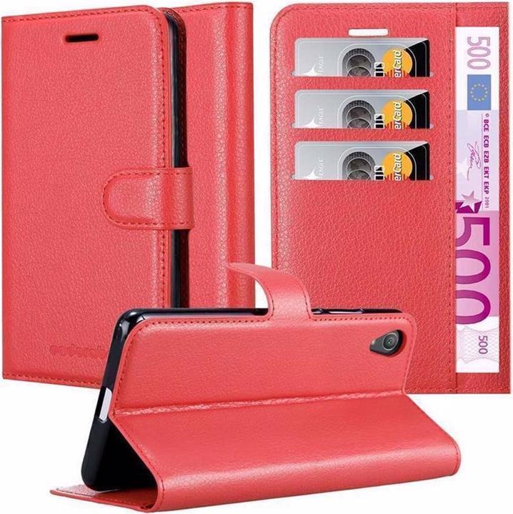 Actual product image Cadorabo Book with stand function cover (Xperia XA1 Plus)
