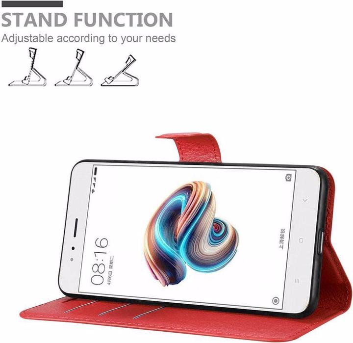 Produktbild Cadorabo Book mit Standfunktion Cover (Xiaomi Mi 5X)
