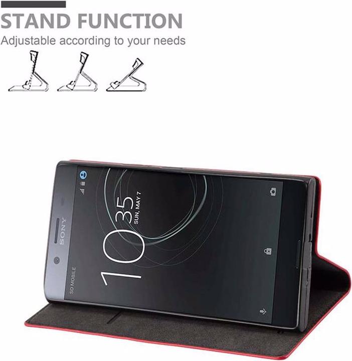 Image du produit Cadorabo Book Couverture magnétique invisible (Sony Xperia XZ Premium)
