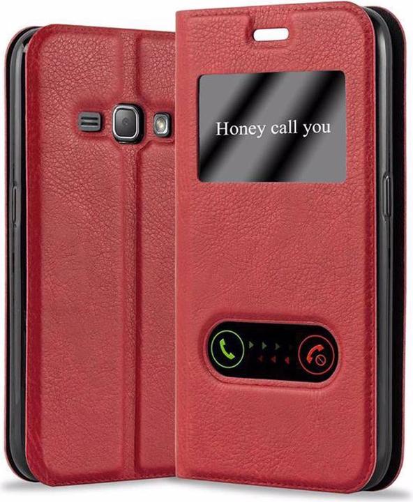 Productafbeelding Cadorabo Boek met Uitzicht Dubbele Raambedekking (Samsung Galaxy J1)