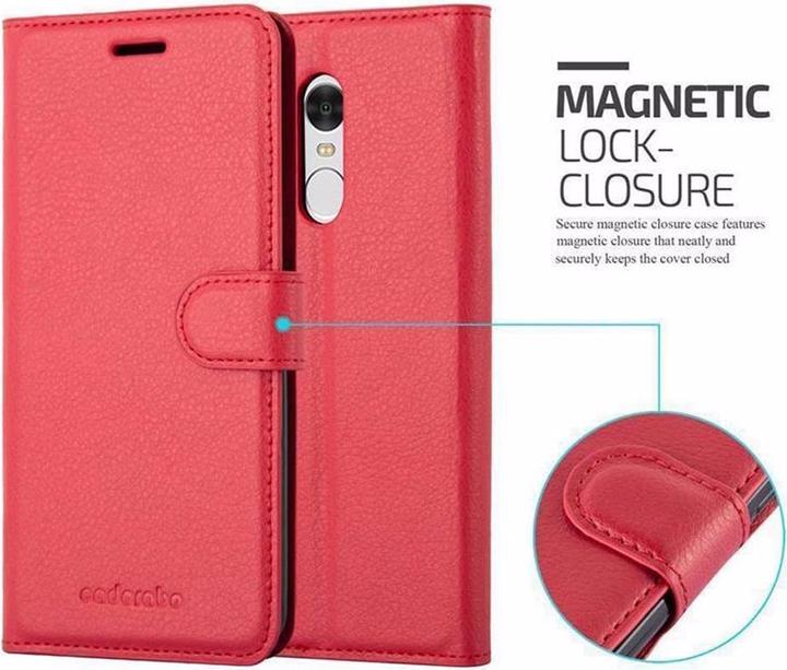 Produktbild Cadorabo Book mit Standfunktion Cover (Xiaomi Redmi Note 4)