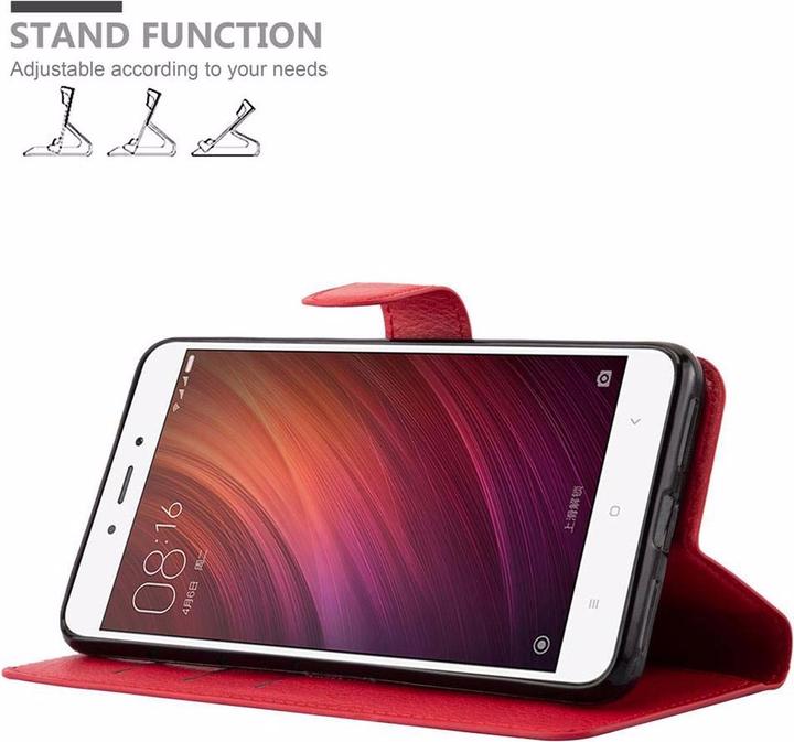 Produktbild Cadorabo Book mit Standfunktion Cover (Xiaomi Redmi Note 4)