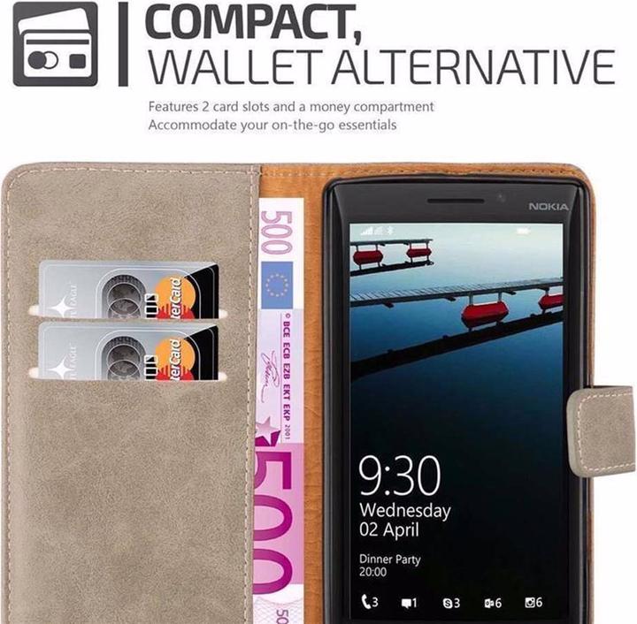 Productafbeelding Cadorabo Boek Luxe Omslag (Nokia Lumia 930, Nokia Lumia Icoon 929)