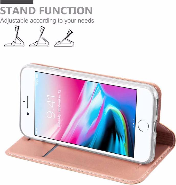 Productafbeelding Cadorabo Boek Classy Style Cover (Apple iPhone 7, Apple iPhone SE (2e generatie))