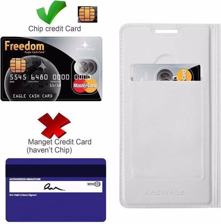 Actual product image Cadorabo Book Classy Style Cover (Wiko View XL)