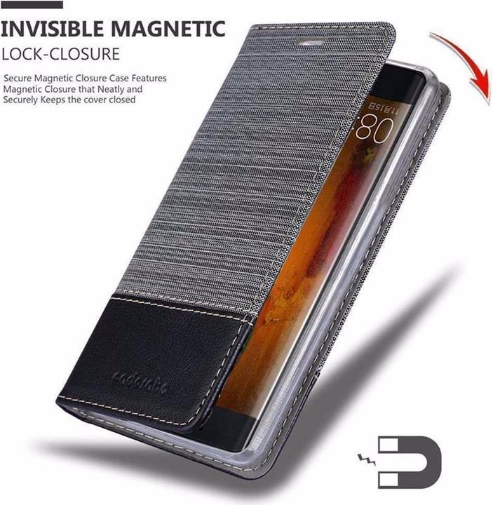 Actual product image Cadorabo Book Jeans Optics Cover (Mate 9 Pro)