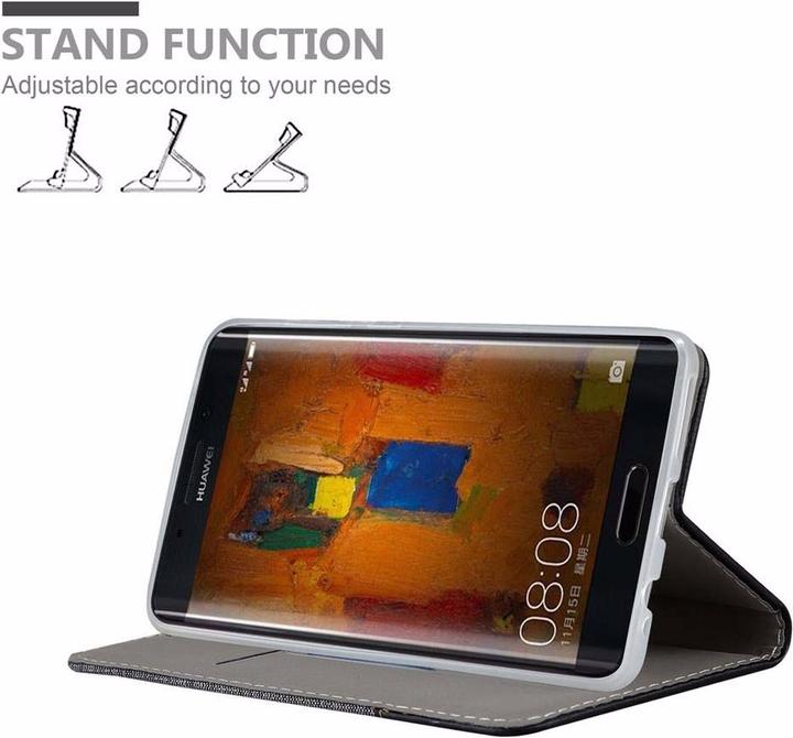 Actual product image Cadorabo Book Jeans Optics Cover (Mate 9 Pro)