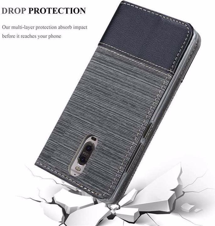 Actual product image Cadorabo Book Jeans Optics Cover (Mate 9 Pro)