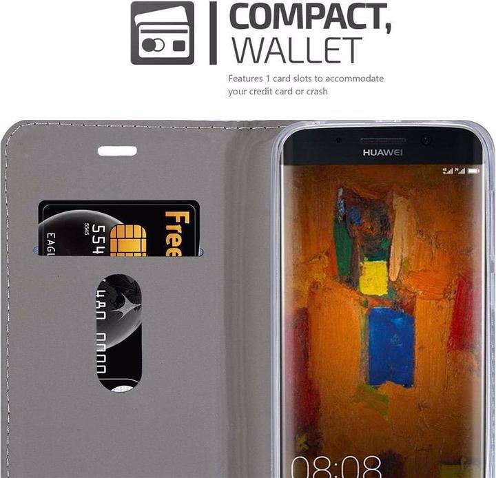 Actual product image Cadorabo Book Jeans Optics Cover (Mate 9 Pro)