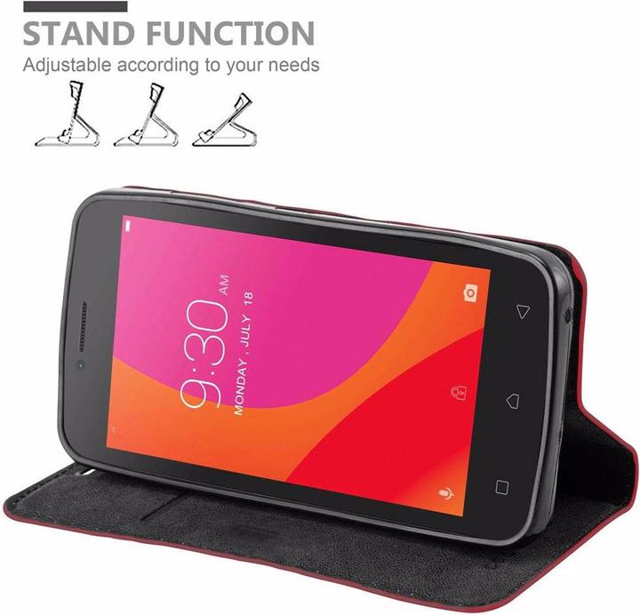 Productafbeelding Cadorabo Boek Onzichtbare Magneethoes (Lenovo A Plus)