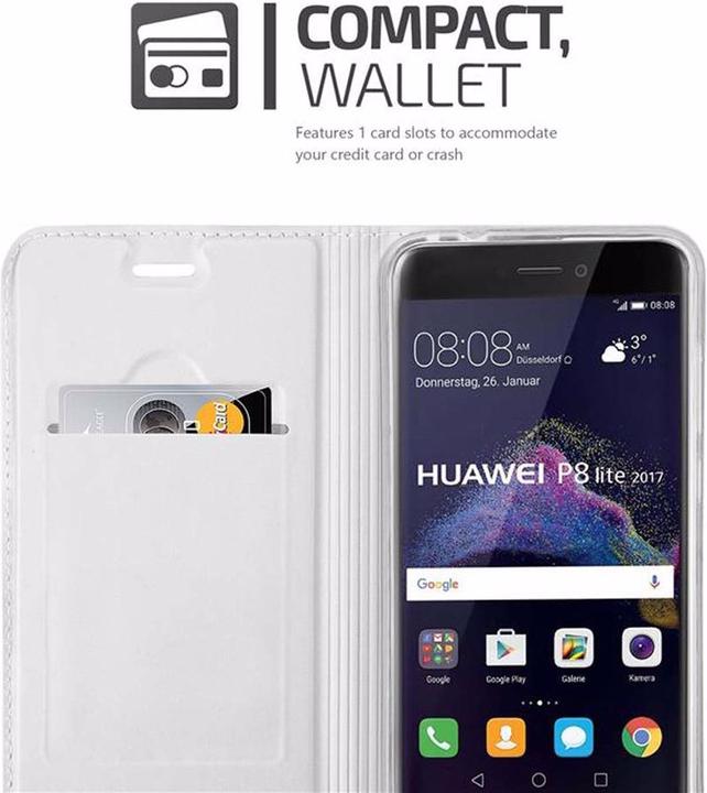 Produktbild Cadorabo Book Classy Style Cover (Huawei P8 Lite (2017))