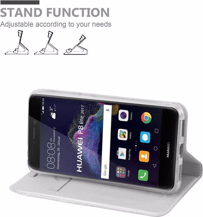 Produktbild Cadorabo Book Classy Style Cover (Huawei P8 Lite (2017))