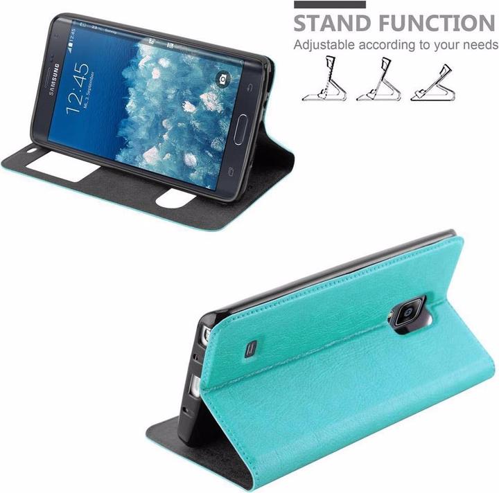 Produktbild Cadorabo Book mit View Doppelfenster Cover (Samsung Galaxy Note Edge)