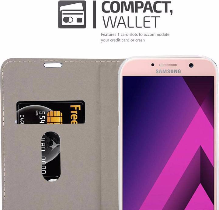 Actual product image Cadorabo Book Jeans Optics Cover (Samsung Galaxy A7 (2017))
