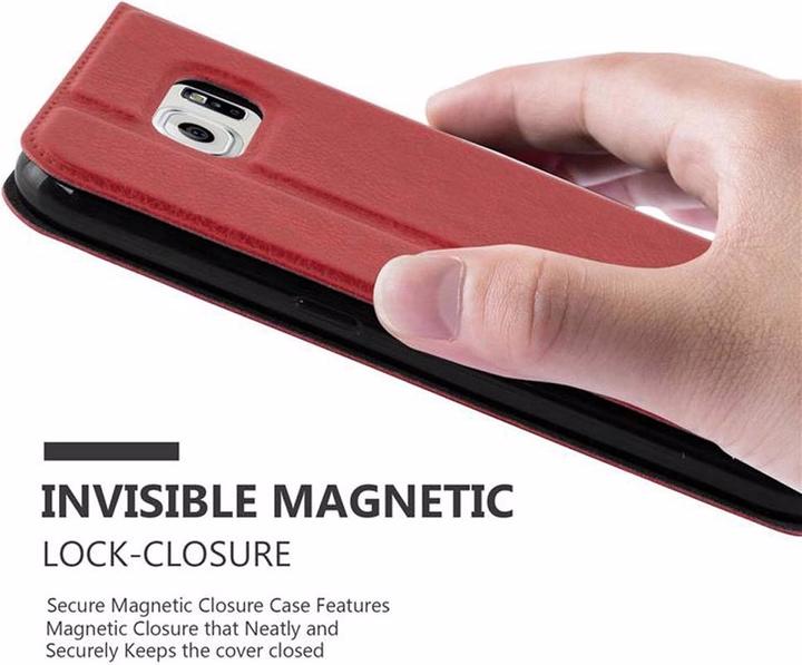 Actual product image Cadorabo Book with View double window cover (Samsung Galaxy Note 5)