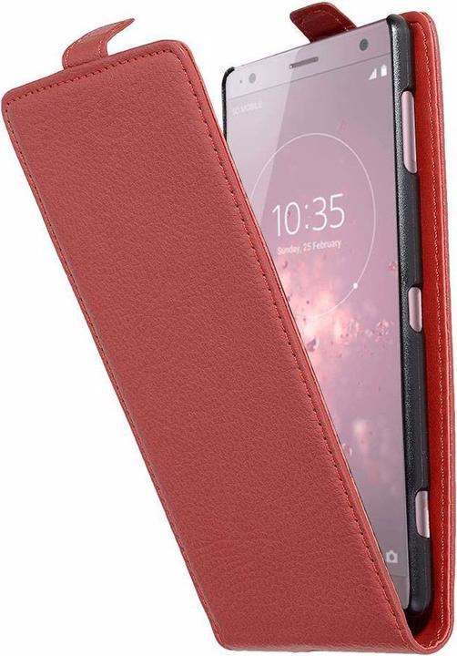 Productafbeelding Cadorabo Flip met structuurhoes (Sony Xperia XZ2)