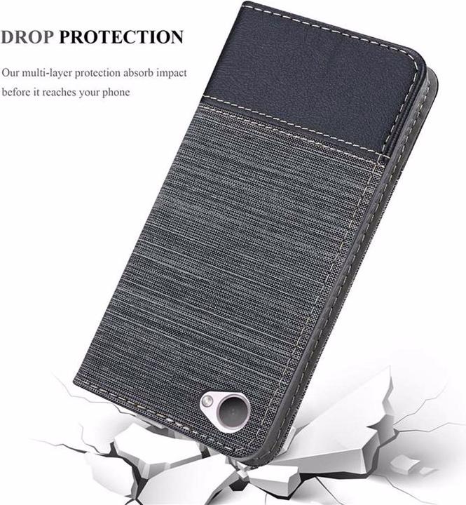 Productafbeelding Cadorabo Boek Jeans Optiek Cover (HTC Desire 12)