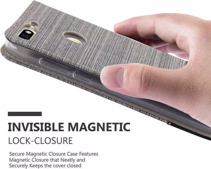 Produktbild Cadorabo Book Jeans Optik Cover (Honor 7c)