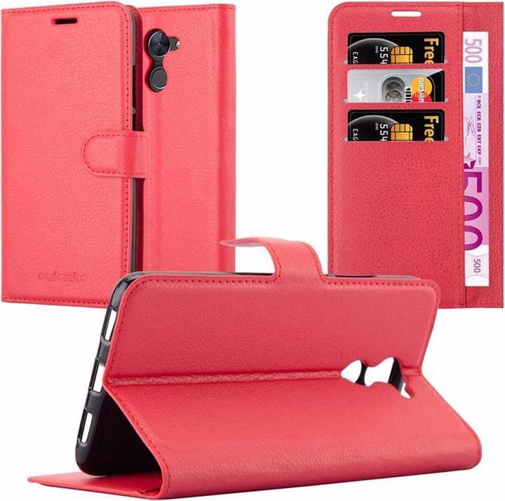 Actual product image Cadorabo Book with stand function cover (Huawei Enjoy 7 Plus)