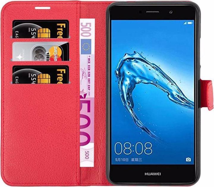 Actual product image Cadorabo Book with stand function cover (Huawei Enjoy 7 Plus)