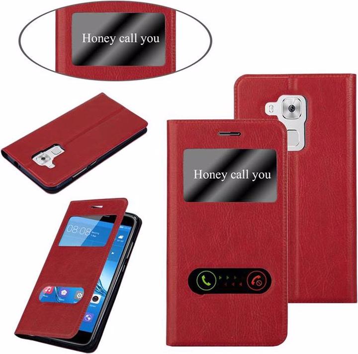 Productafbeelding Cadorabo Boek met Uitzicht Dubbele Raambedekking (Huawei Nova Plus)