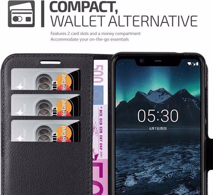 Produktbild Cadorabo Book mit Standfunktion Cover (Nokia 5.1)