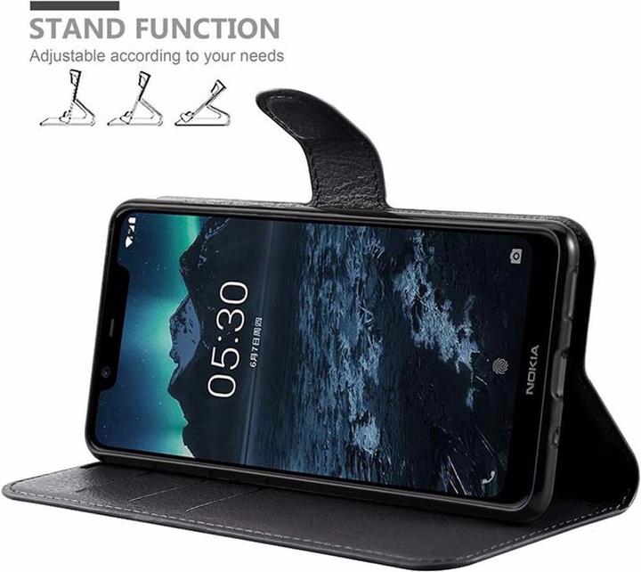 Produktbild Cadorabo Book mit Standfunktion Cover (Nokia 5.1)