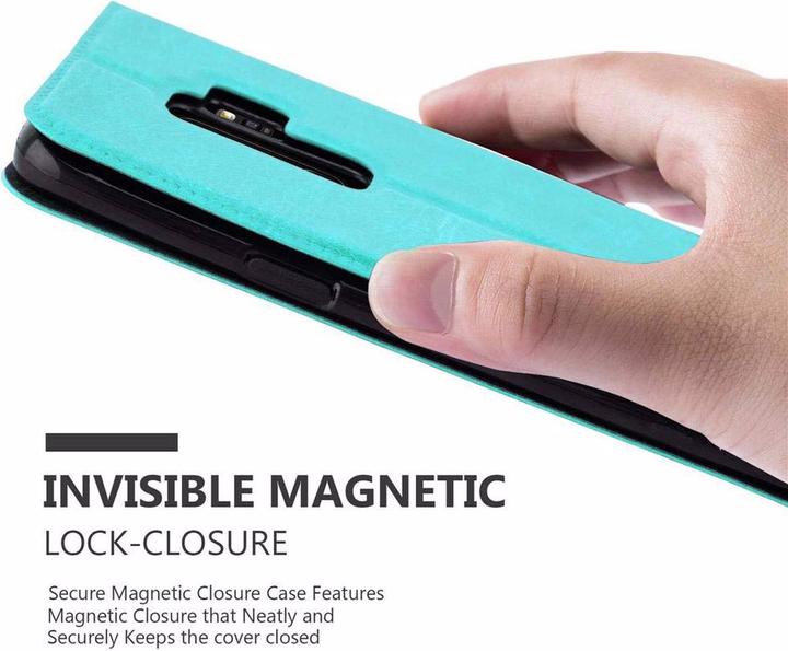 Actual product image Cadorabo Book with View double window cover (Samsung Galaxy S9+)