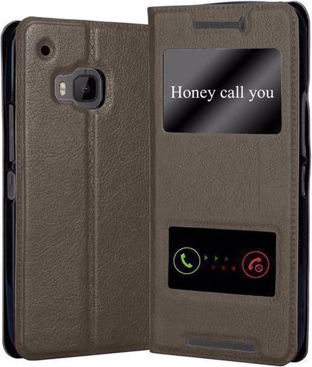 Produktbild Cadorabo Book mit View Doppelfenster Cover (HTC One M9)