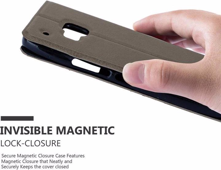 Produktbild Cadorabo Book mit View Doppelfenster Cover (HTC One M9)
