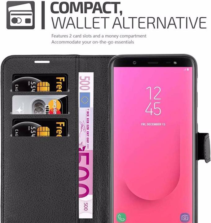 Produktbild Cadorabo Book mit Standfunktion Cover (Samsung Galaxy J8 (2018))