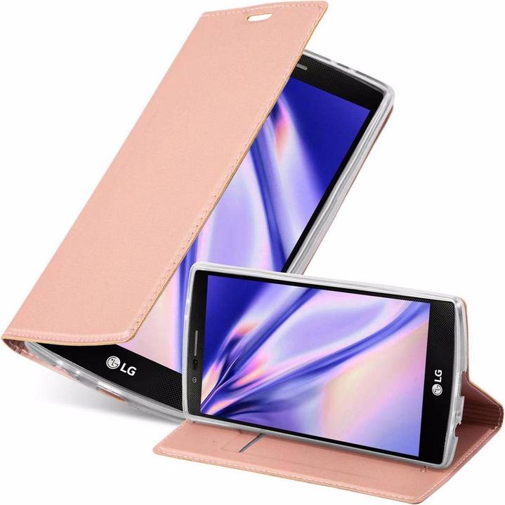 Produktbild Cadorabo Book Classy Style Cover (LG G4, Motorola Moto G4 Plus)