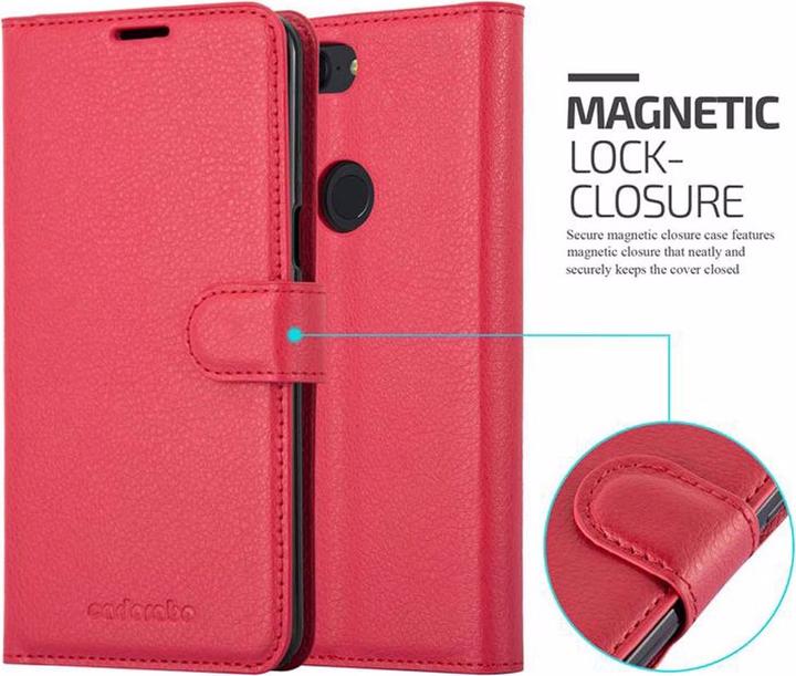 Actual product image Cadorabo Book with stand function cover (OnePlus 5T)