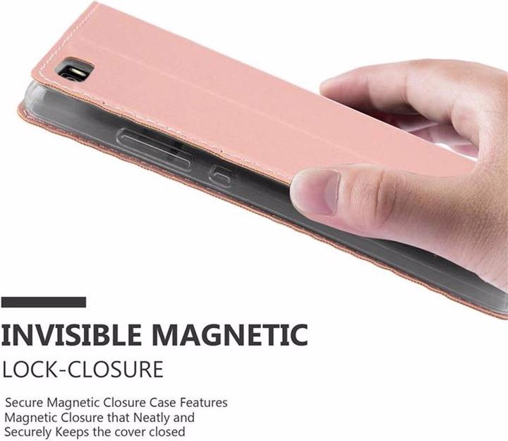 Produktbild Cadorabo Book Classy Style Cover (Huawei P8 Lite)