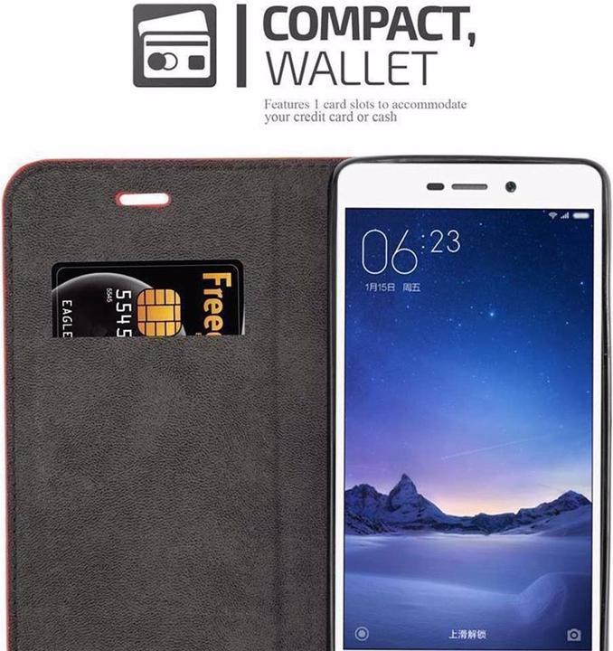 Produktbild Cadorabo Book Invisible Magnet Cover (Xiaomi Redmi 3s)