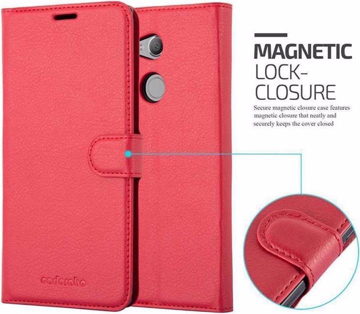 Actual product image Cadorabo Book with stand function cover (Sony Xperia XA2 Ultra)