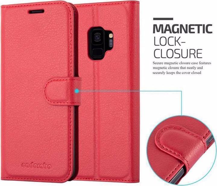 Produktbild Cadorabo Book mit Standfunktion Cover (Samsung Galaxy S9)