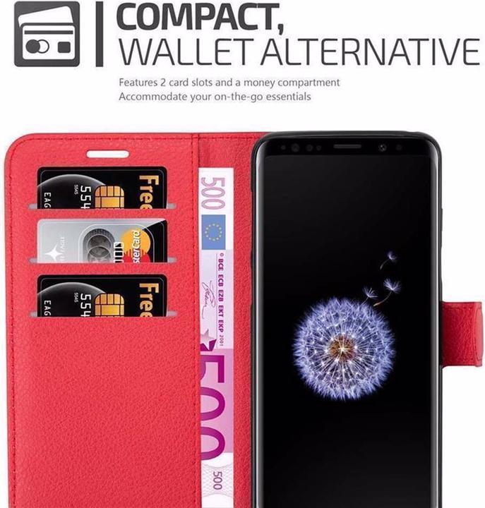 Produktbild Cadorabo Book mit Standfunktion Cover (Samsung Galaxy S9)