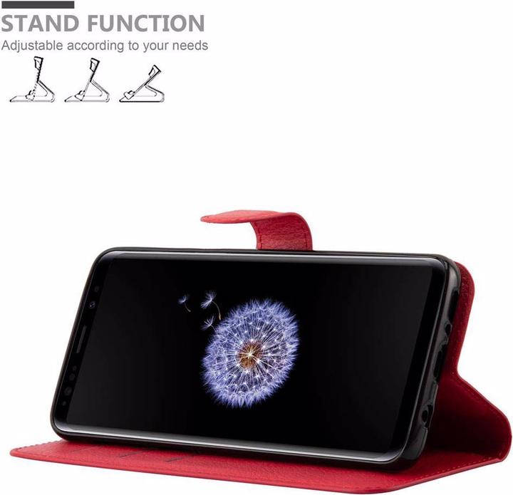 Produktbild Cadorabo Book mit Standfunktion Cover (Samsung Galaxy S9)