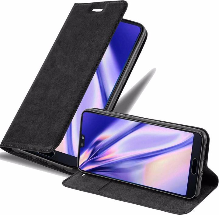 Actual product image Cadorabo Book Invisible Magnet Cover (Huawei P20)